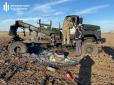 На Херсонщині вибухнула військова вантажівка з боєприпасами (фото)