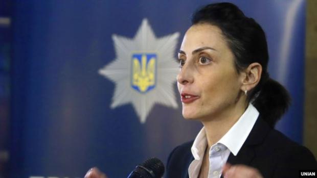 У 20015-20016 роках Хатія Деканоїдзе очолювала Національну поліцію України