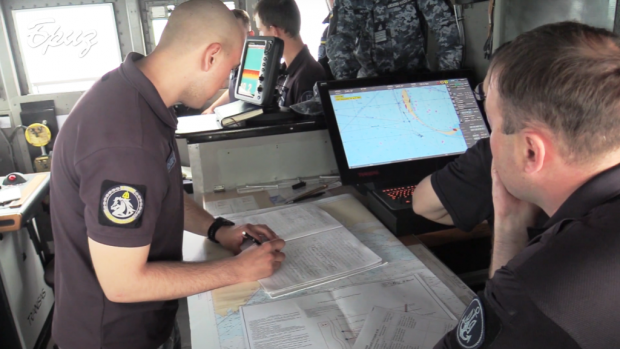 Навчання екіпажу патрульного катеру «Старобільськ»(Р191). Фото: АрміяInform