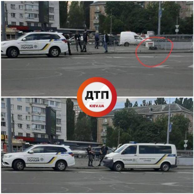 У Києві знайшли "підозрілу" валізу