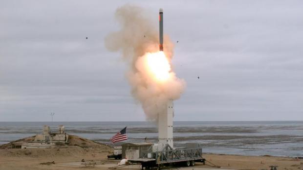 Пуск ракети Tomahawk на острові Сан-Ніколас, штат Каліфорнія, у серпні 2019 року