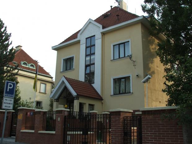 Посольство України в Чехії. Фото: Вікіпедія.
