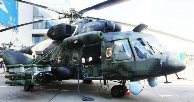 Росія випробовує вертоліт Мі-8АМТШ-ВН