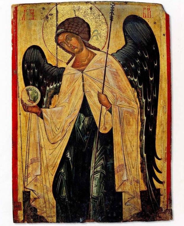 Архангел Гавриїл. Ікона, XIV століття