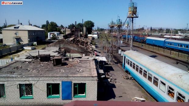 Бійці "Миротворця" утримували локомотивне депо в Іловайську 5 діб