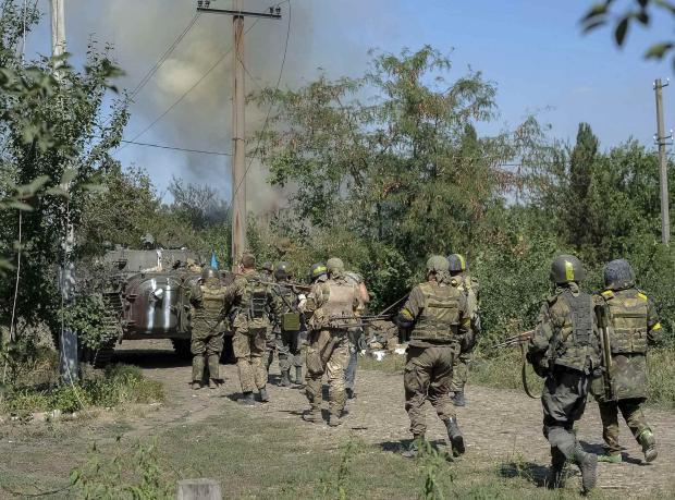 Українські підрозділи входять в Іловайськ.
