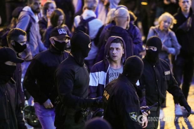 Силовики в Мінську розігнали мітинг