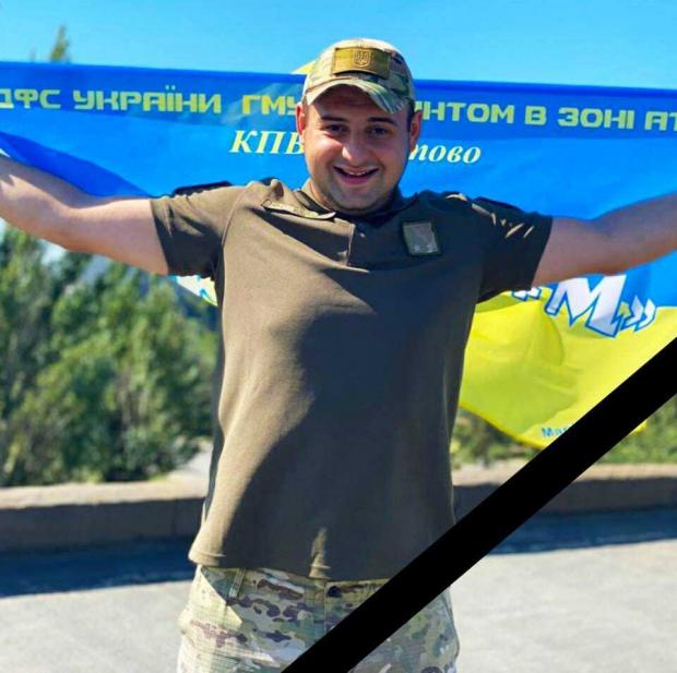 Український військовий Тарас Кравчишак