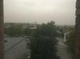 Піщана буря накрила Луганщину (фото)