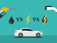 Водіям на замітку: Електрокари порівняли з авто на газі і бензині і розповіли, які машини вигідніше
