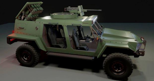 КВП «Inguar» запропонувала ЗСУ легку тактичну бойову машину