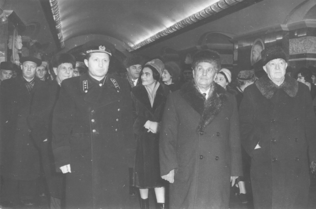 Йосип Броз Тіто на станції Університет. 1962 рік