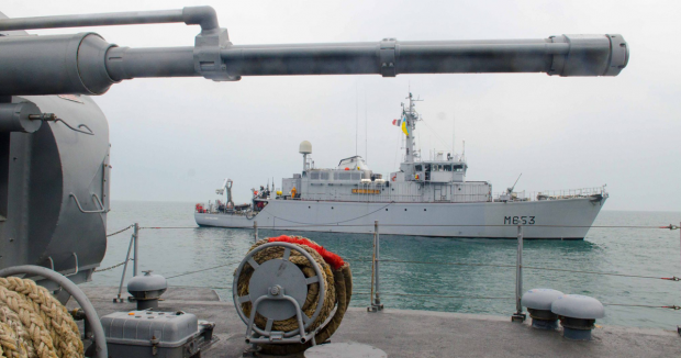 У Чорному морі ВМСУ тренувалися з кораблями НАТО