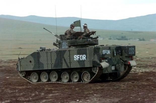 Також Британія має на озброєнні близько 400 бойових машин піхоти Warrior