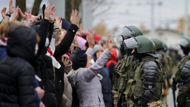 Акція протесту в Польщі 