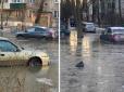 Апокаліпсис сьогодні: На Росії десятки машин вмерзли в лід (фото, відео)