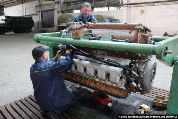 Зараз танки в Україні ремонтує одразу кілька заводів