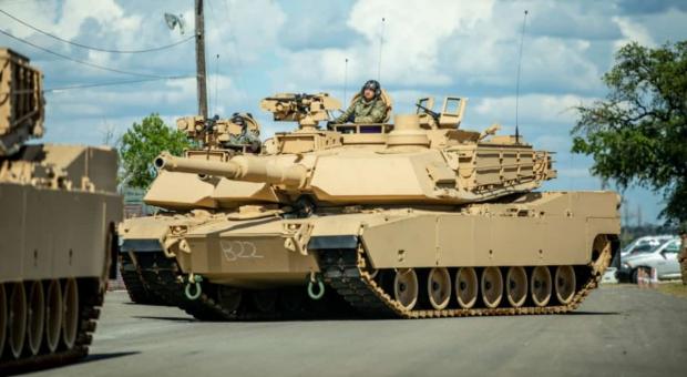 Танки M1A2 SEP v3 (Abrams) 3-ї бронетанкової бригади США. Фото: ЗС США