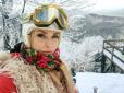 Ольга Сумська не відмовила собі у час локдауну у катанні на лижах і понасміхалася з української мови (відео)