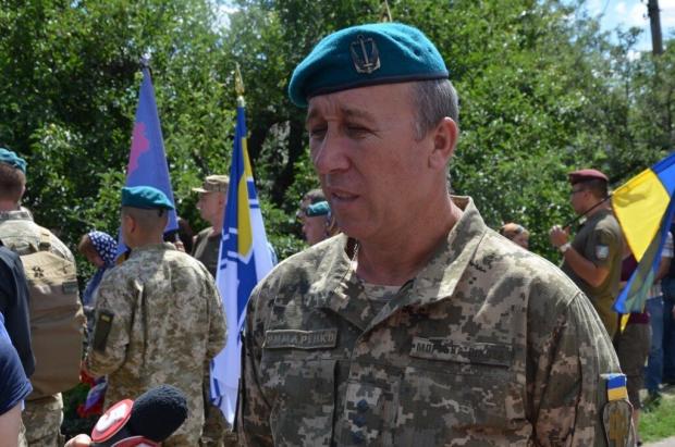 Командир 137 окремого батальйону Вадим Римаренко.