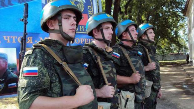 Російські військові в окупованій частині Молдови