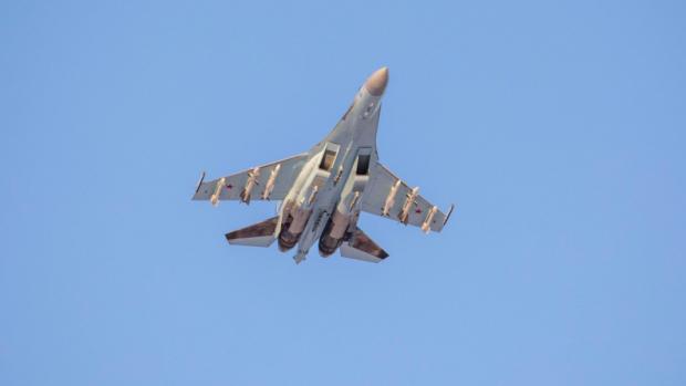Російський Су-27. Фото: Вікіпедія.