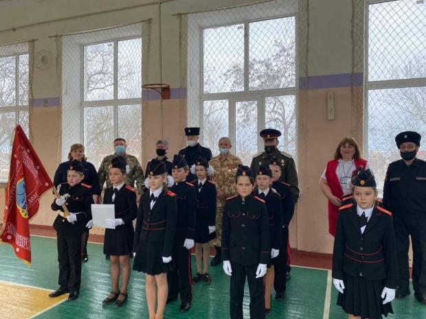 Дітей готують до служби в збройних силах РФ. Фото: соцмережі.