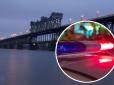 Схопили за ноги: На Полтавщині жінки в останній момент врятували самогубцю, що стрибнув з мосту (відео)