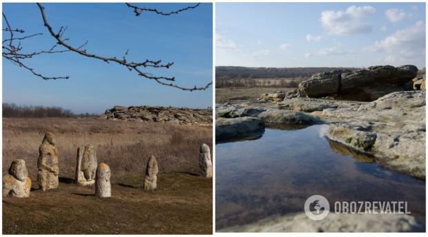 Кам’яна могила розташовується неподалік від села Терпіння Мелітопольського району