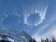 Залишили НЛО? У небі над Альпами помітили загадкові кола (фото)