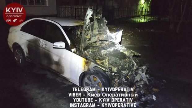 У Києві екс-депутат влаштував погром дружині: спалив машину і хотів підпалити квартиру