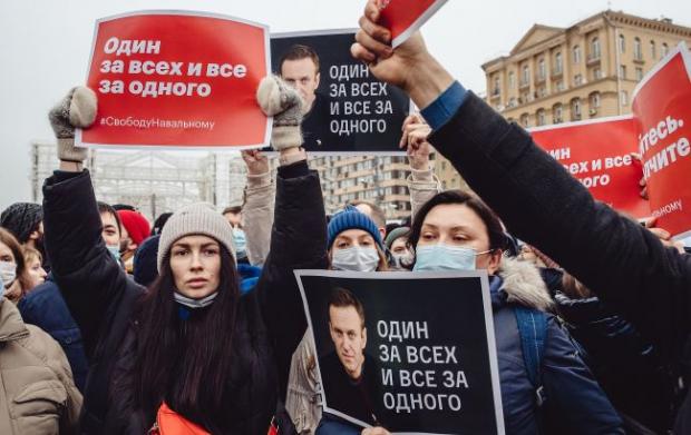 Мітинги за Навального в Росії: всі подробиці