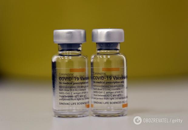 Вакцина CoronaVac.
