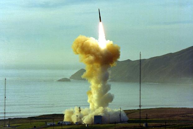Пуск балістичної ракети Minuteman-III