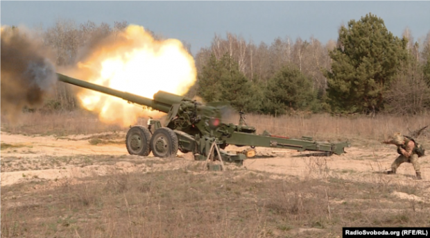 Підготовка українських артилеристів до спільних навчань з підрозділами країн НАТО