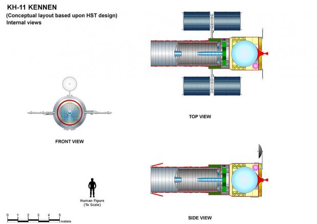 Ескізний проект супутника KH-11 Kennen