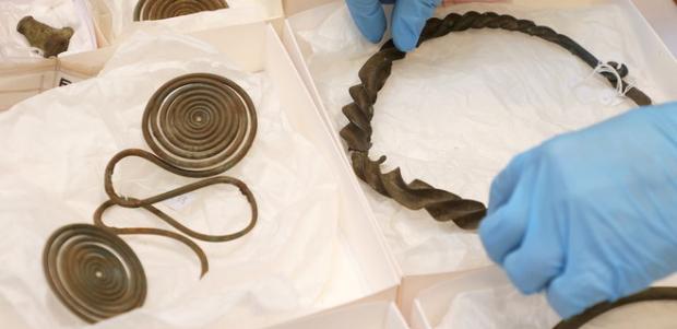 Знайдені в Швеції прикраси бронзового століття