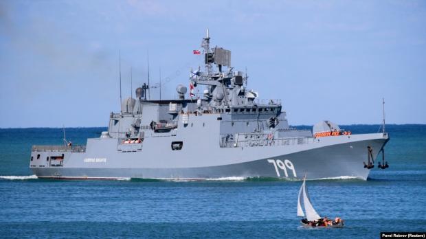 Фрегат Чорноморського флоту Росії «Адмірал Макаров»