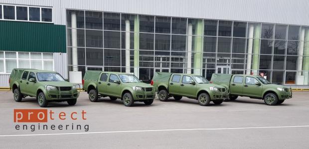 Protect Engineering декларує продаж спецавтівок з індексом "2351", у свою чергу "Богдан-Моторс" постачав до ЗСУ "Богдан 2351"