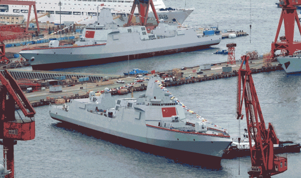 Китай зміг перетворити свої есмінці, а по факту ракетні крейсери Type 055 на символ своєї військово-морської міці
