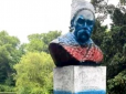 Скрепи гадять: У Копенгагені осквернили пам’ятник Шевченку, розфарбувавши в російський триколор