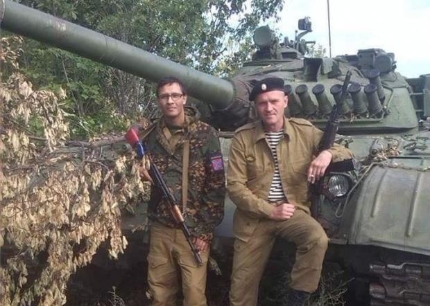 Чех Павел Кафка (зліва), засуджений за участь у війні на Донбасі Фото: Посол Євген Перебийніс/Facebook