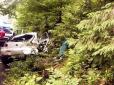 Усі загинули на місці: В Яремчому авто впало в прірву (фото, відео 18+)