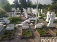 На Львівщині вандал поглумився над десятками могил січових стрільців: Покидьок намагався втекти, але марно