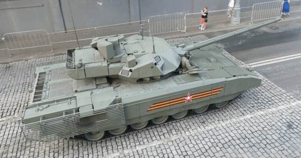 У Росії випробовують безпілотну «Армату». Танк Т-14 на платформі «Армата». Фото: ЗМІ РФ