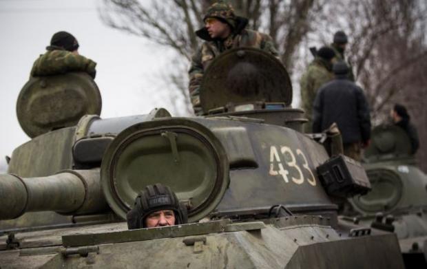 Фото: ОБСЄ помітила важку техніку на окупованій території (Getty Images)