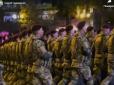 У Києві на репетиції параду військові заспівали пісеньку про Путіна (відео)
