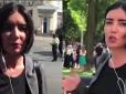 Брехала про громадянську війну та дискримінацію російськомовних: Пропагандистка Кремля потрапила на парад до Дня Незалежності (відео)