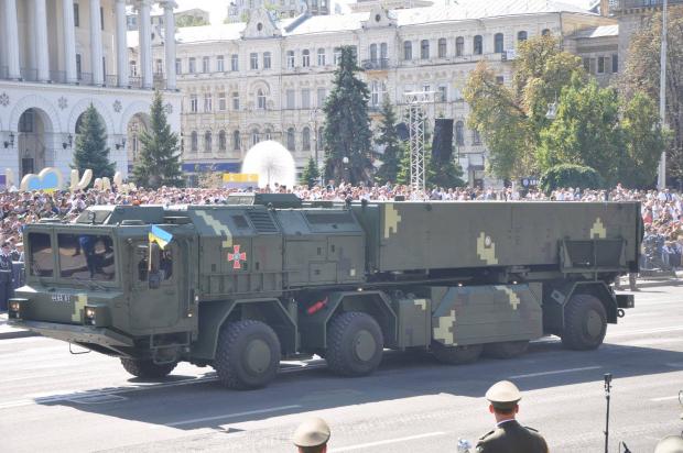 ОТРК Сапсан на військовому параді до Дня Незалежності України