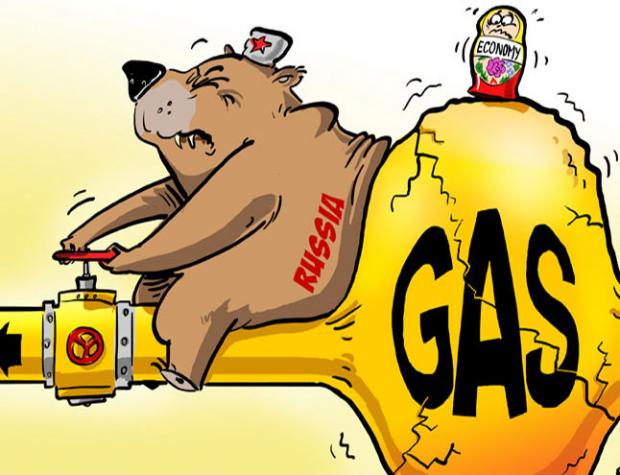 Russian gas blackmail: Source: nato.int, 